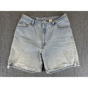Levi's 951 Relaxed Fit Denim Shorts Women's Size 14 Vintage 2000 Y2K Light Wash